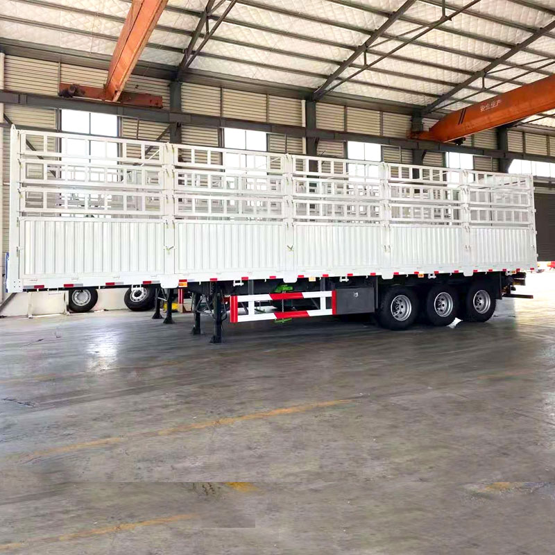 3 Axle 60 Ton Fence Cargo Trailer