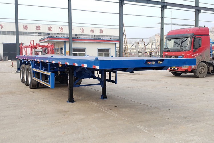 Tri eixo de 40 pés trailer